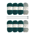 Product image Harry Potter - Slytherin Gloves & Socks Knitting Set
