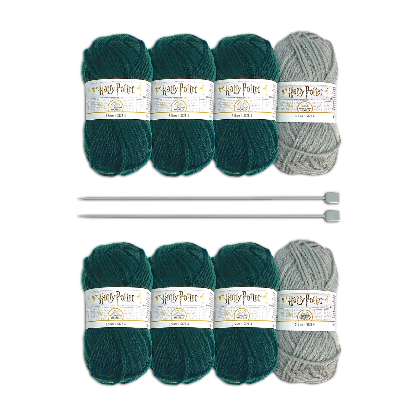 Product image Harry Potter - Slytherin Gloves & Socks Knitting Set