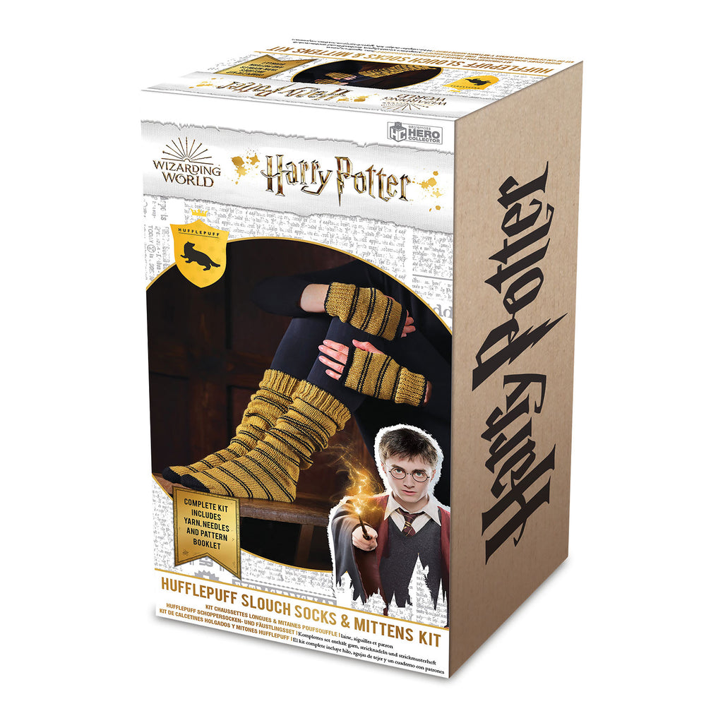 Product image Harry Potter - Hufflepuff Gloves & Socks Knitting Set