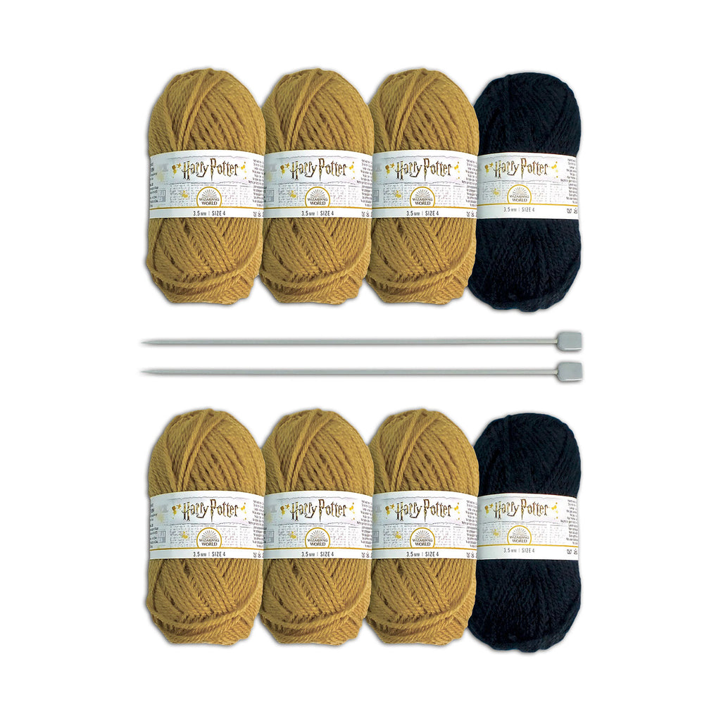 Product image Harry Potter - Hufflepuff Gloves & Socks Knitting Set