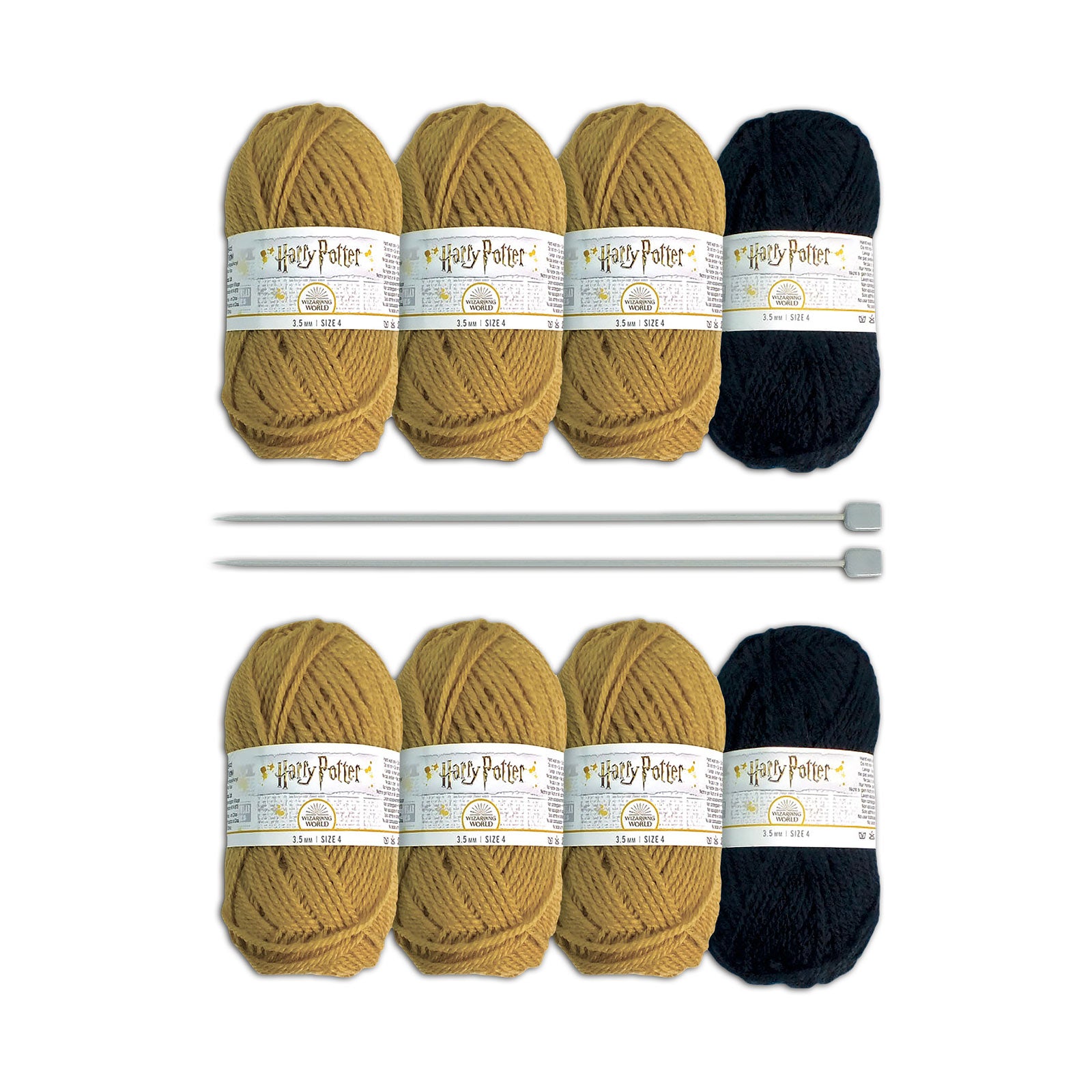 Product image Harry Potter - Hufflepuff Gloves & Socks Knitting Set