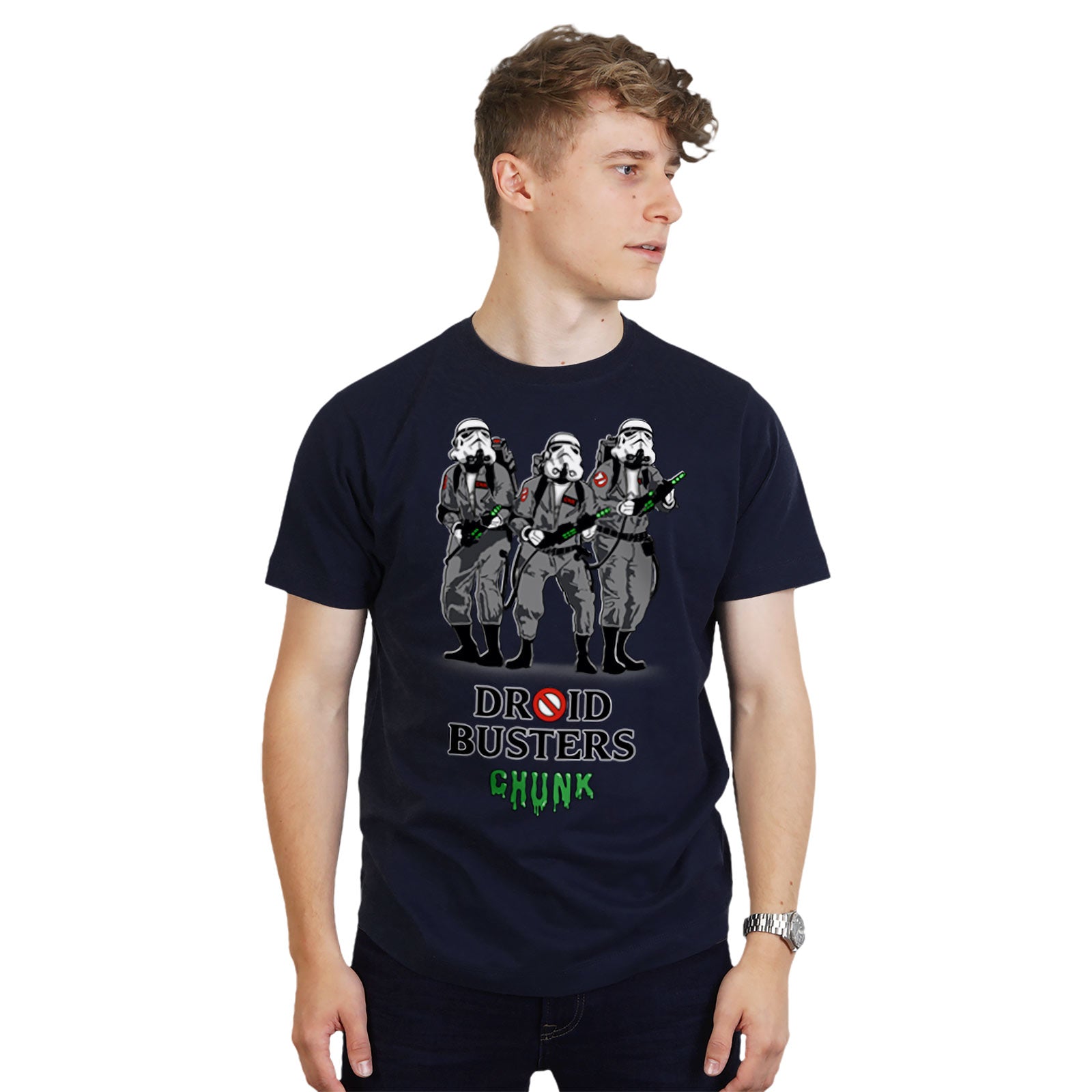 Product image Droidbusters T-Shirt for Star Wars Fans blue