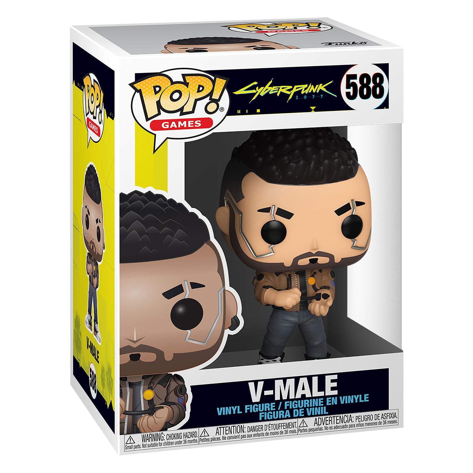 Product image Cyberpunk 2077 - V-Male Funko Pop Figure