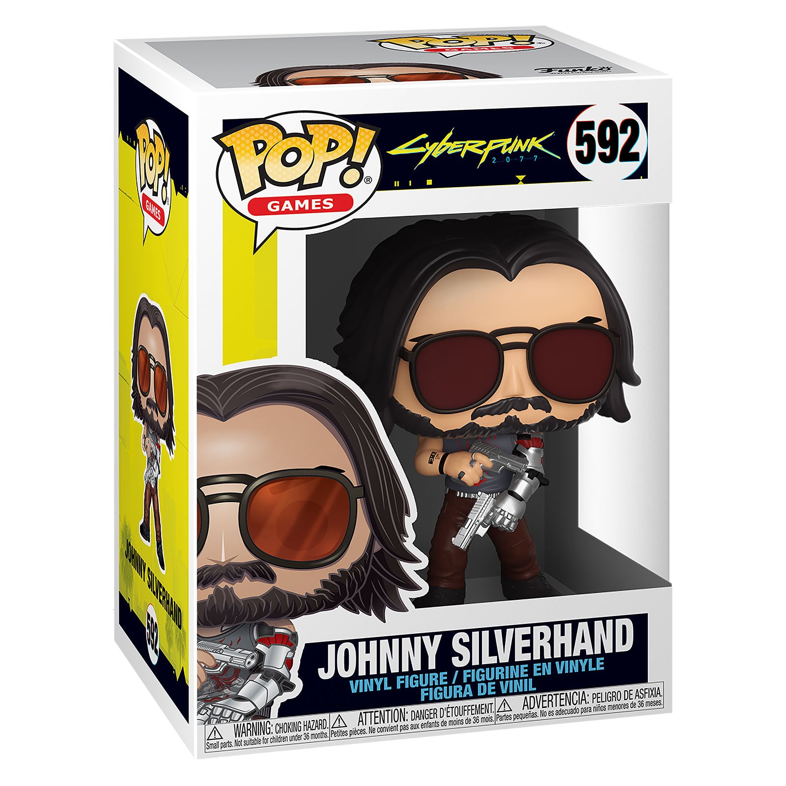 Product image Cyberpunk 2077 - Johnny Silverhand with Weapon Funko Pop Figure