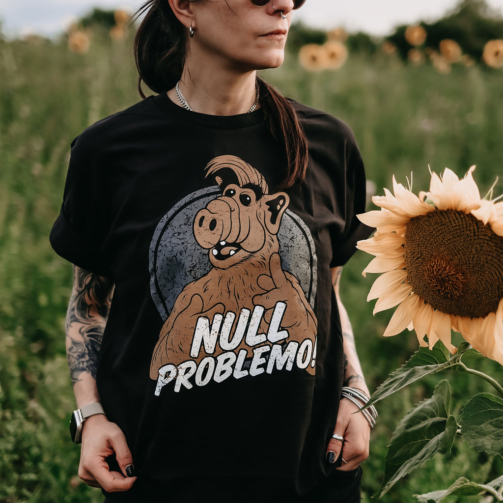 Product image No Problem! T-Shirt for Alf Fans Black
