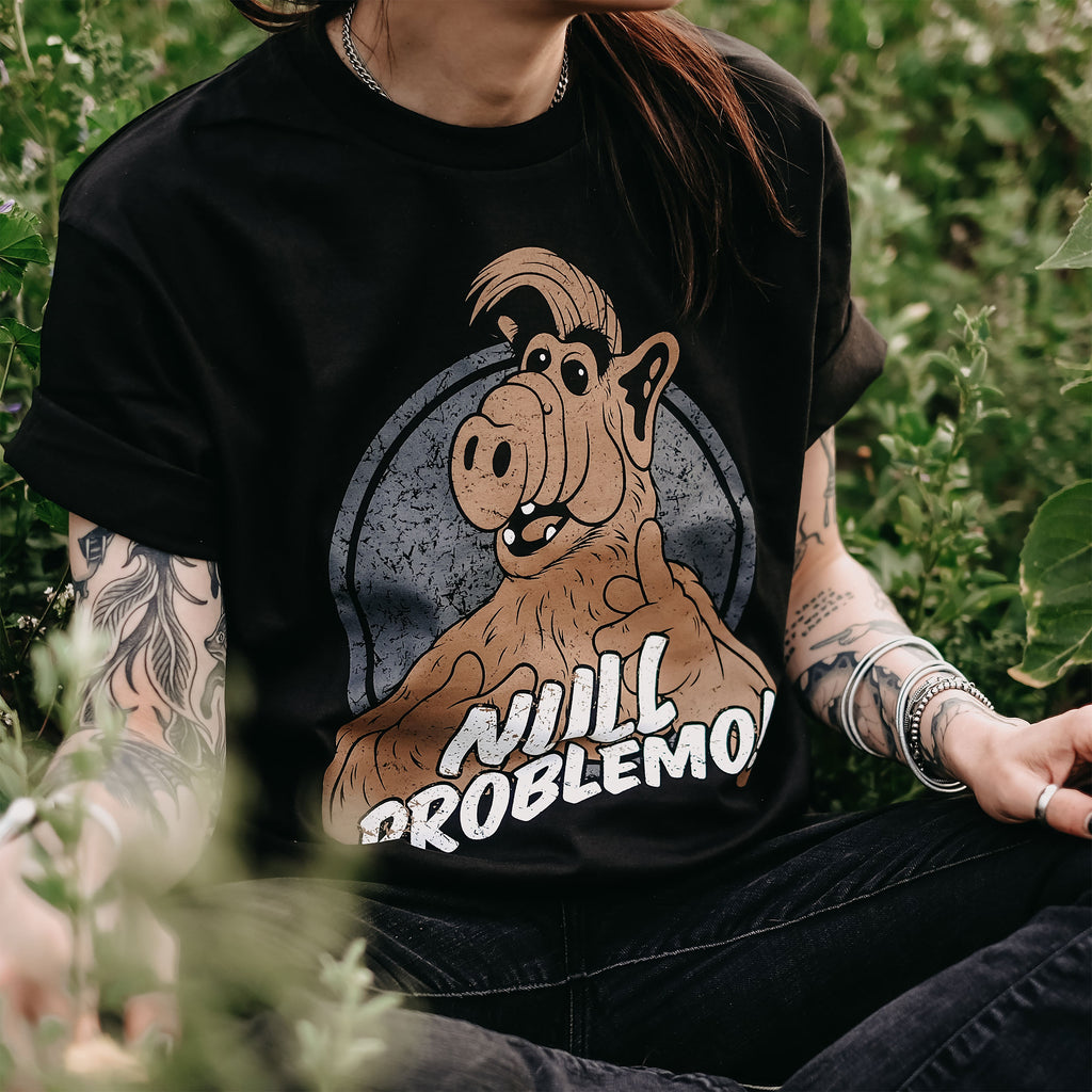 Product image No Problem! T-Shirt for Alf Fans Black