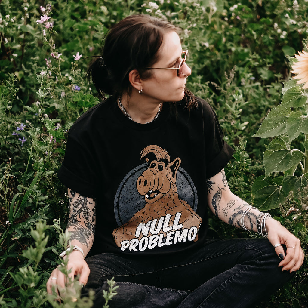 Product image No Problem! T-Shirt for Alf Fans Black