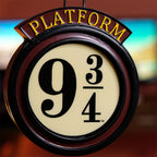Product image Harry Potter - Track 9 3/4 wall sign with light function