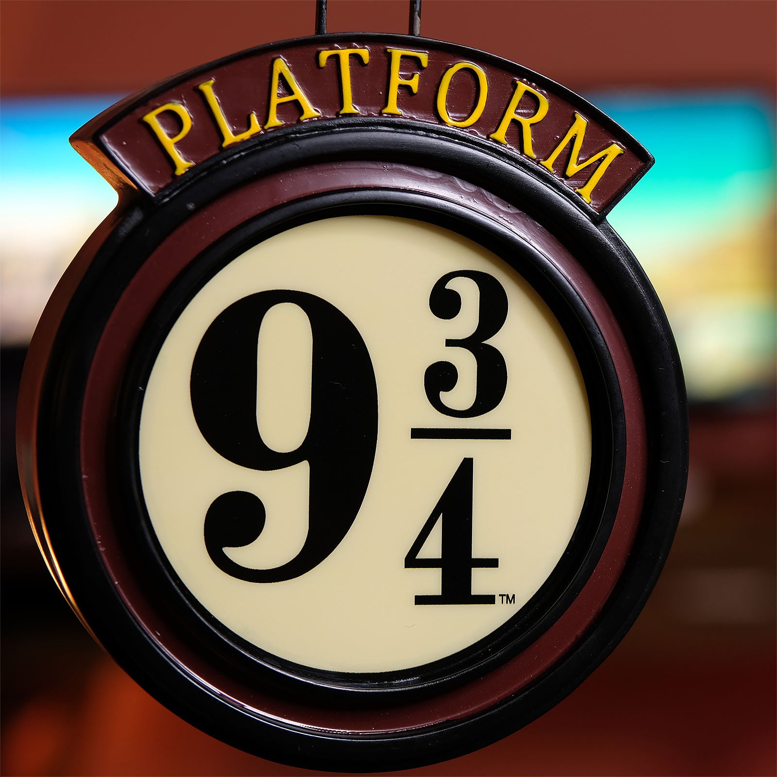 Product image Harry Potter - Track 9 3/4 wall sign with light function