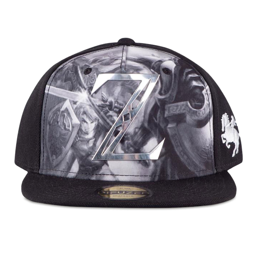Product image Zelda - Link vs. Ganon Snapback Cap black