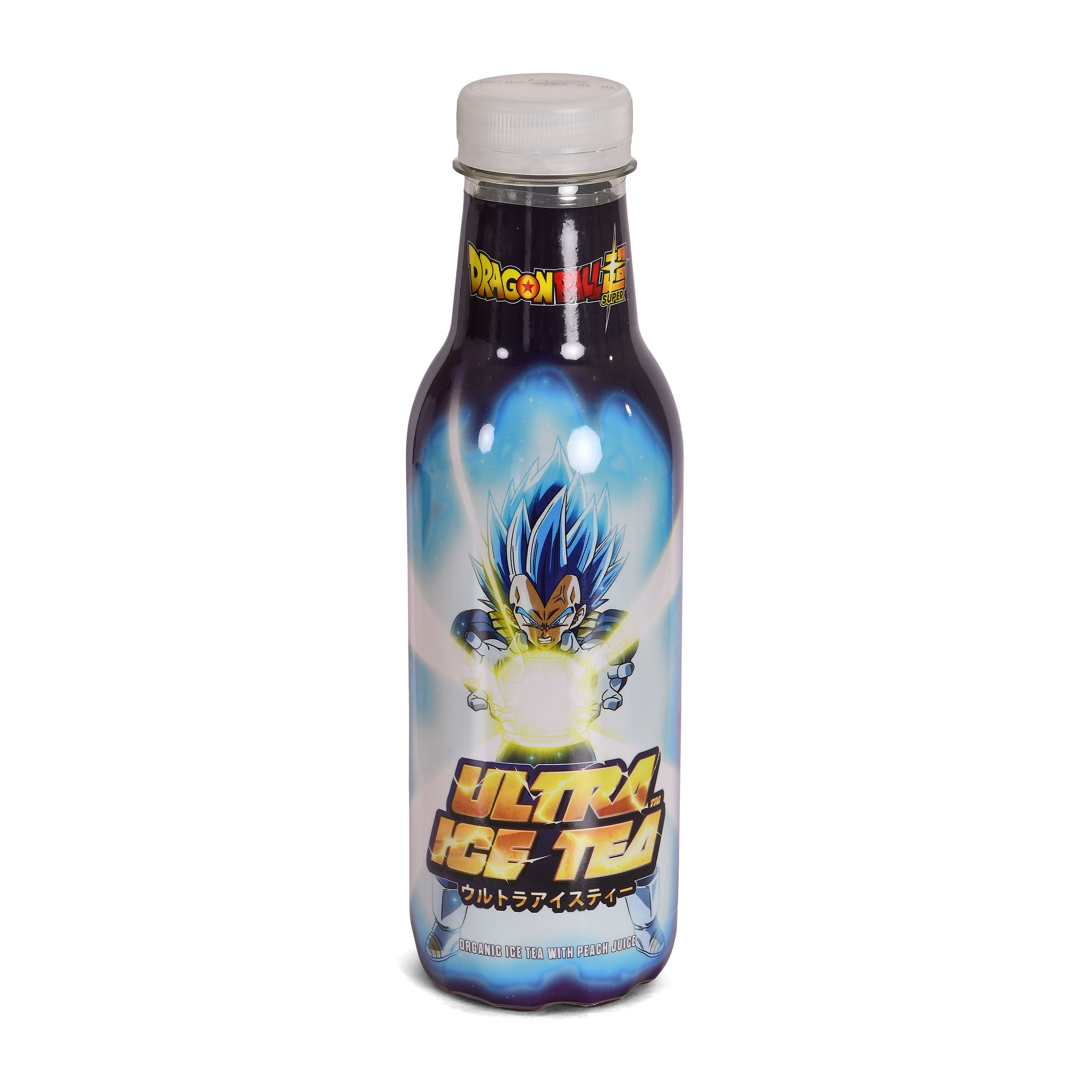 Product image Dragon Ball - Vegeta Ultra Bio Ice Tea Peach 12 Pack