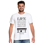 Product image Forrest Gump - Life Is Like a Box of Chocolates T-Shirt white