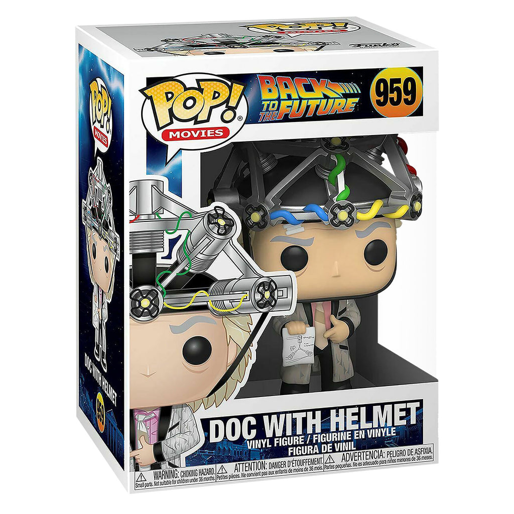 Product image Back to the Future - Doc Brown with helmet Funko Pop figure