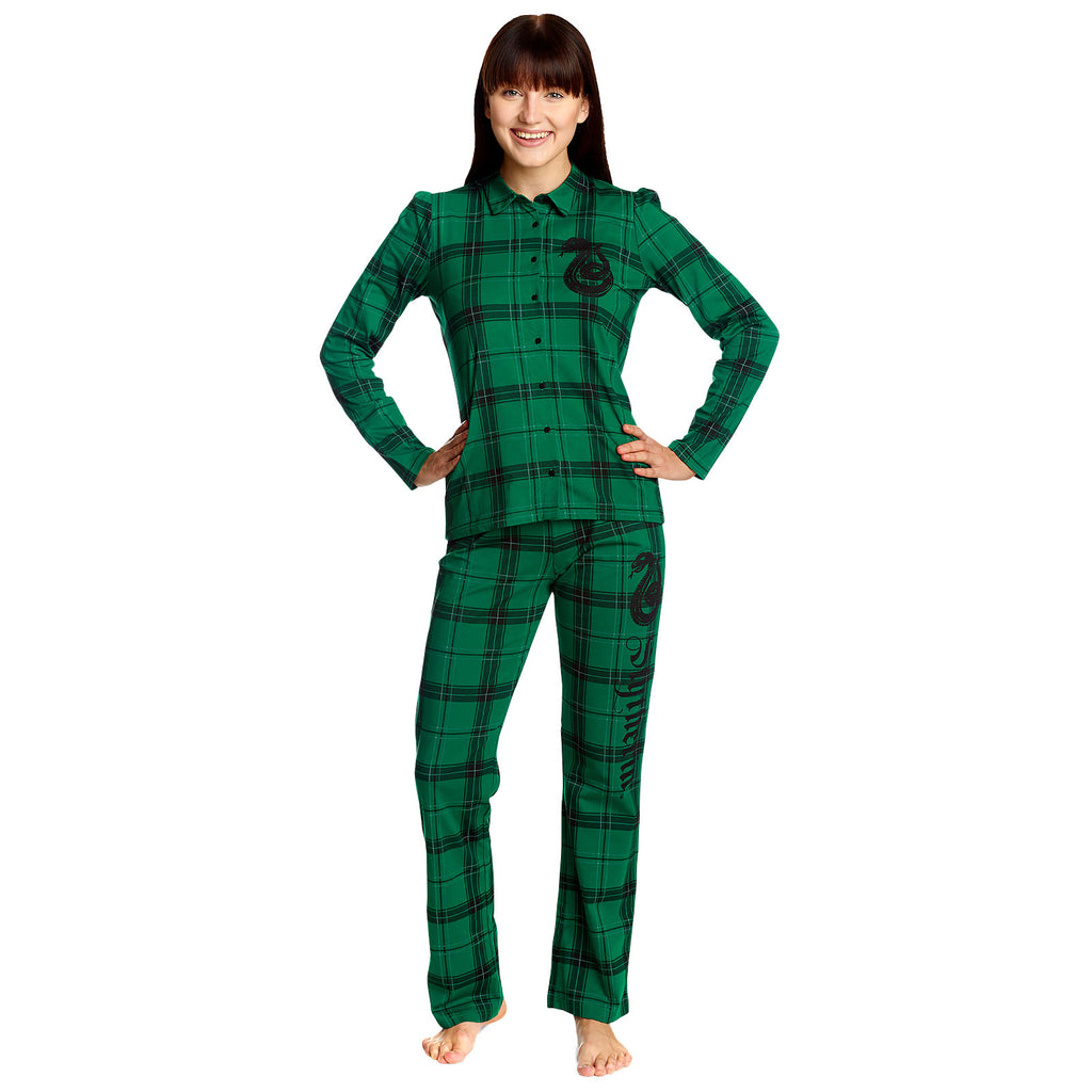 Product image Harry Potter - Slytherin Check Pyjama Women's green