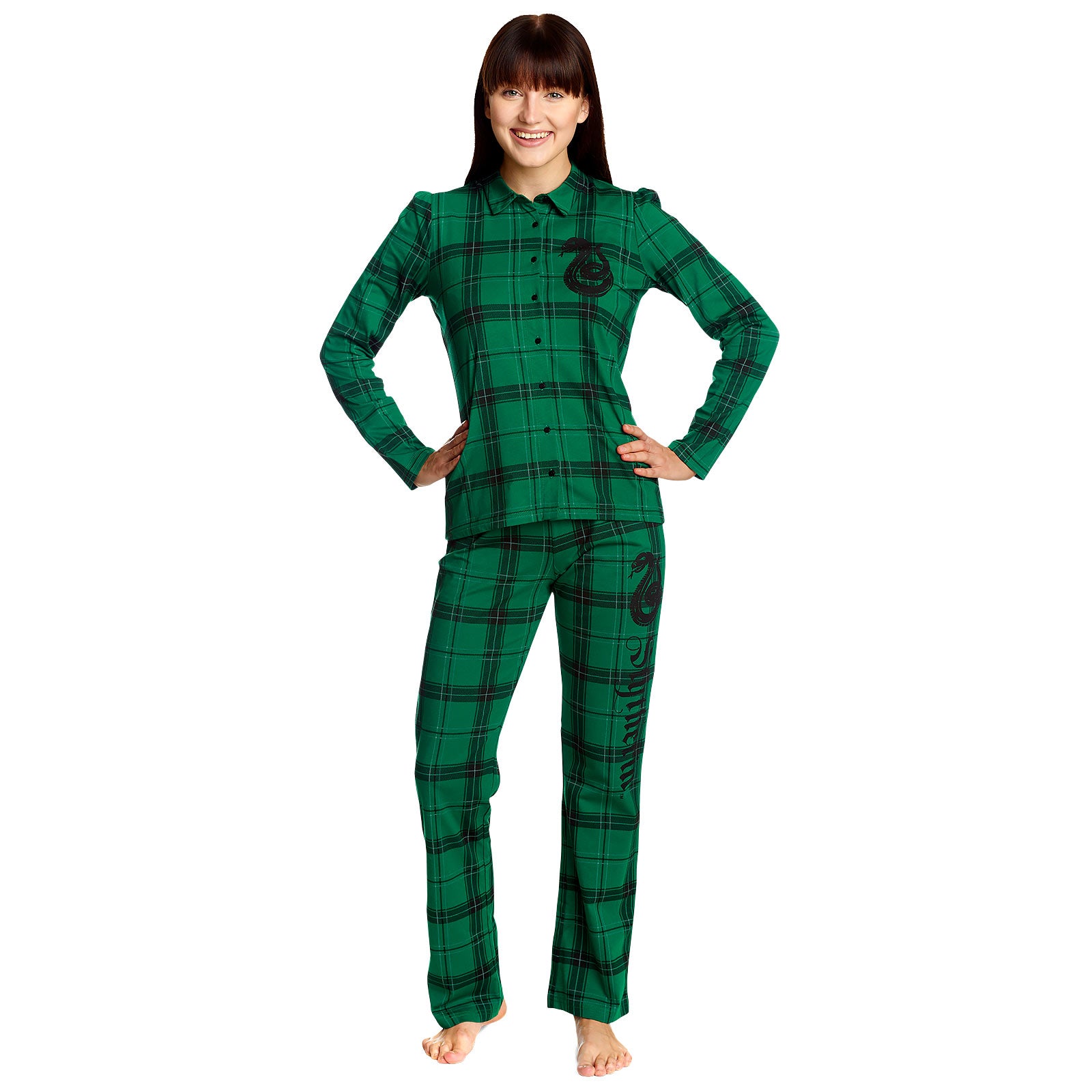Product image Harry Potter - Slytherin Check Pyjama Women's green