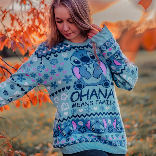 Product image Lilo & Stitch - Ohana Means Family Knitted Sweater