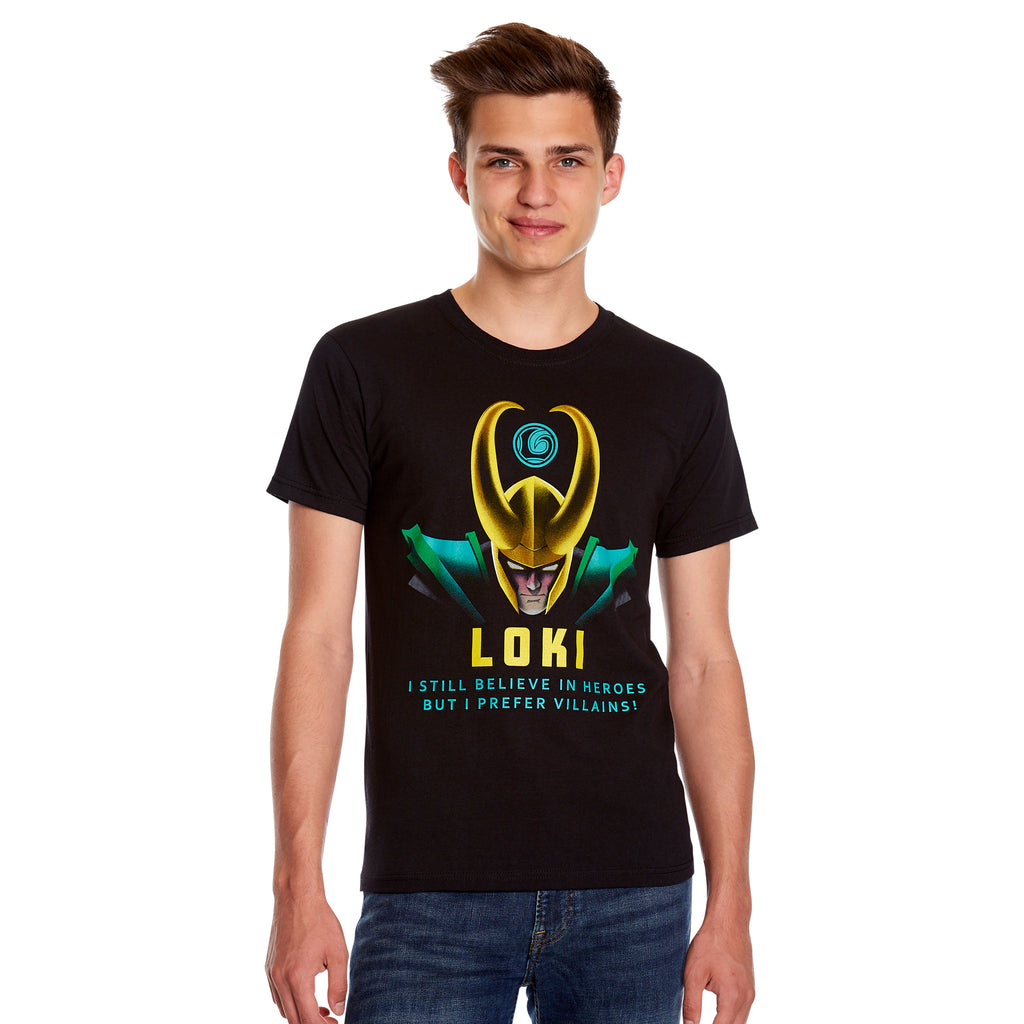 Product image Loki - I Prefer Villains T-Shirt black