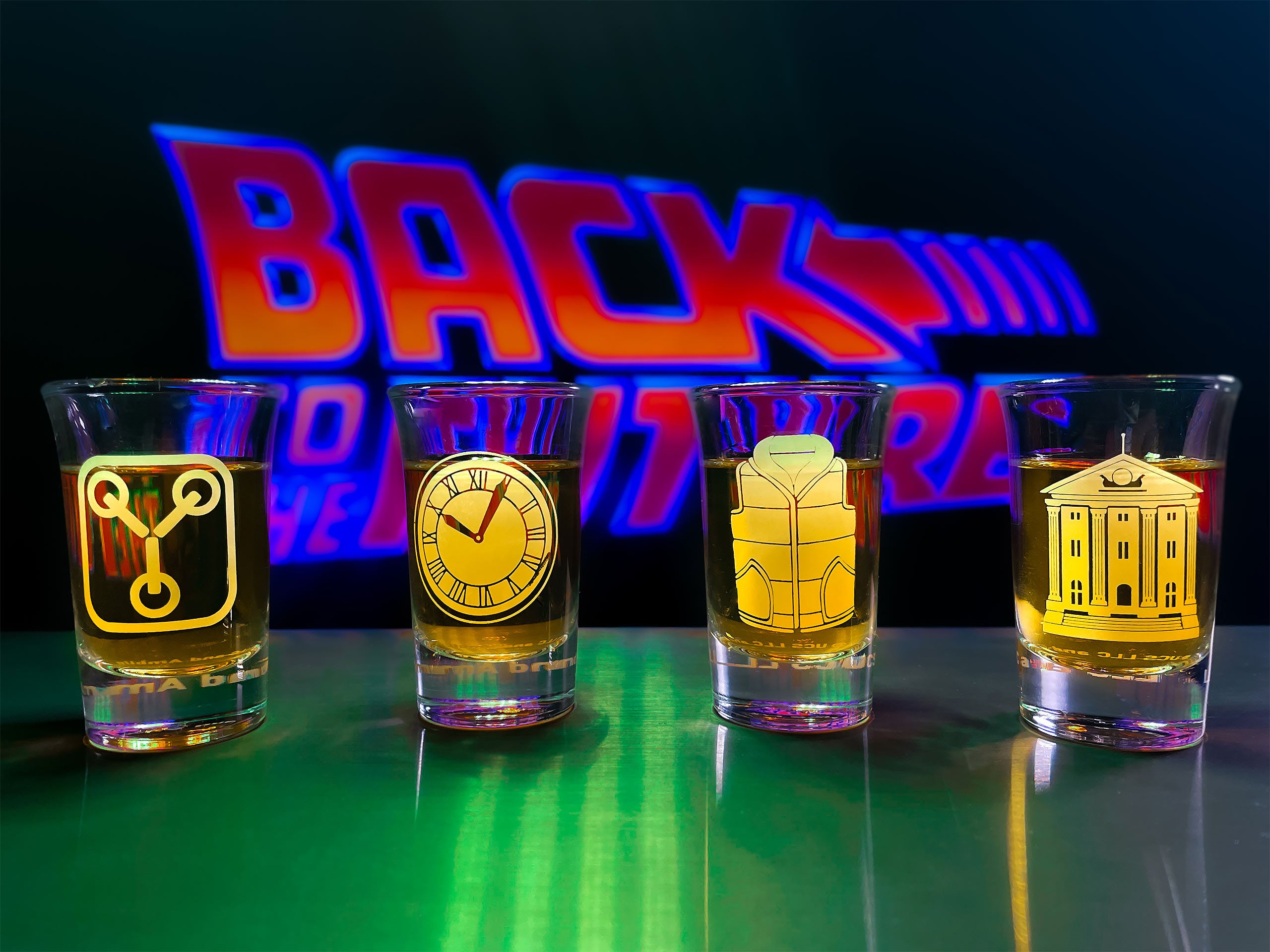 Product image Back to the Future Shot Glass Set