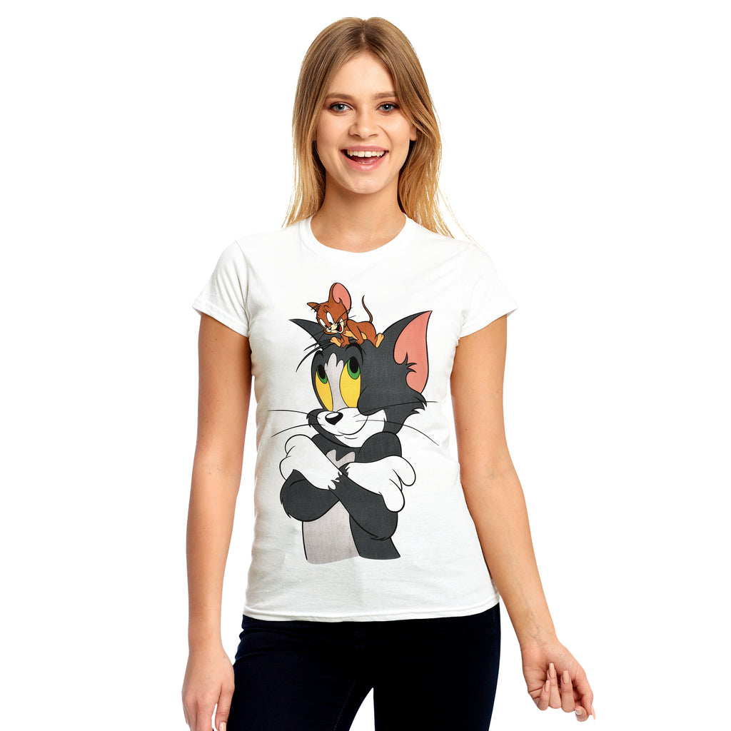 Product image Tom and Jerry - Characters Women's T-Shirt White