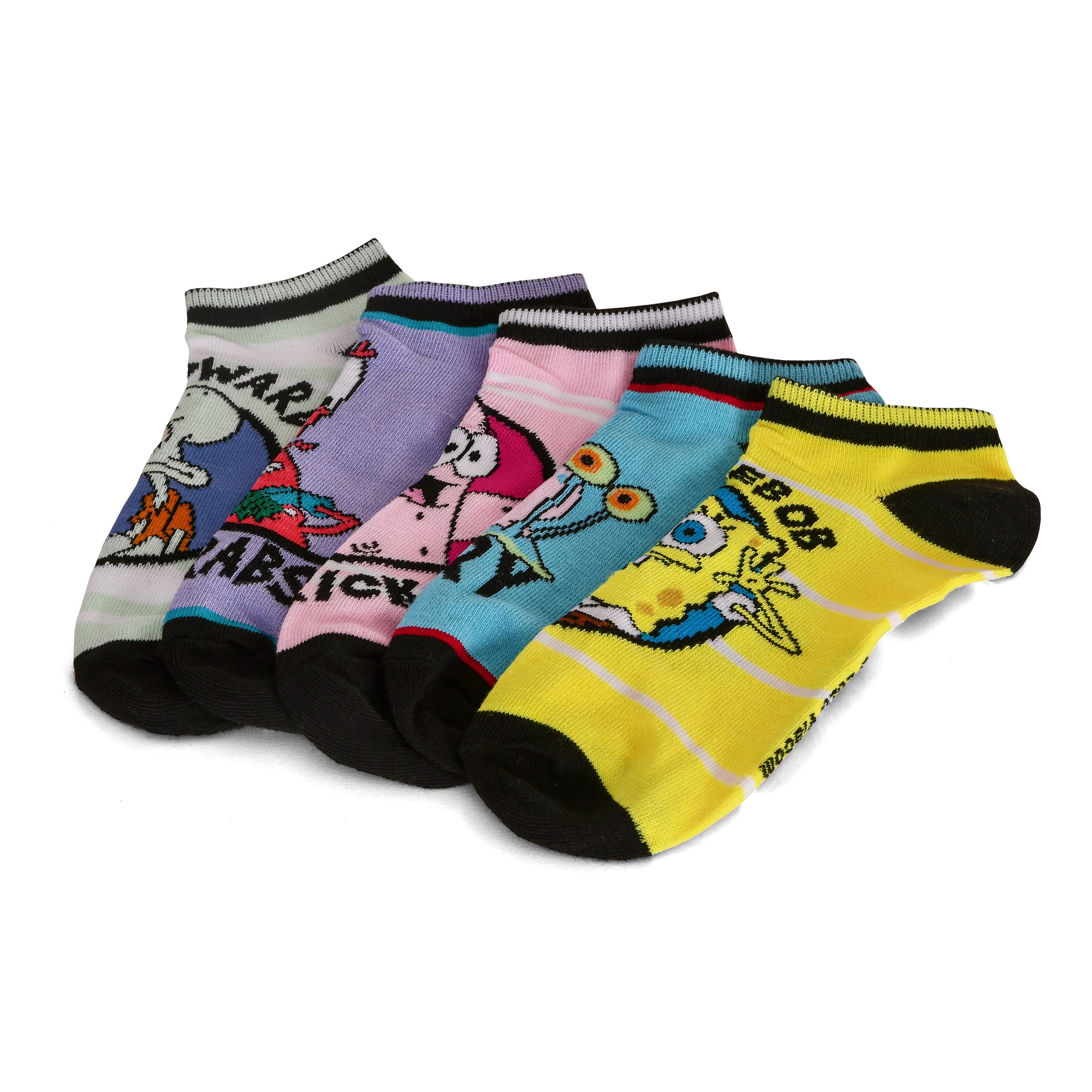 Product image SpongeBob - Characters Sneaker Socks 5-piece Set