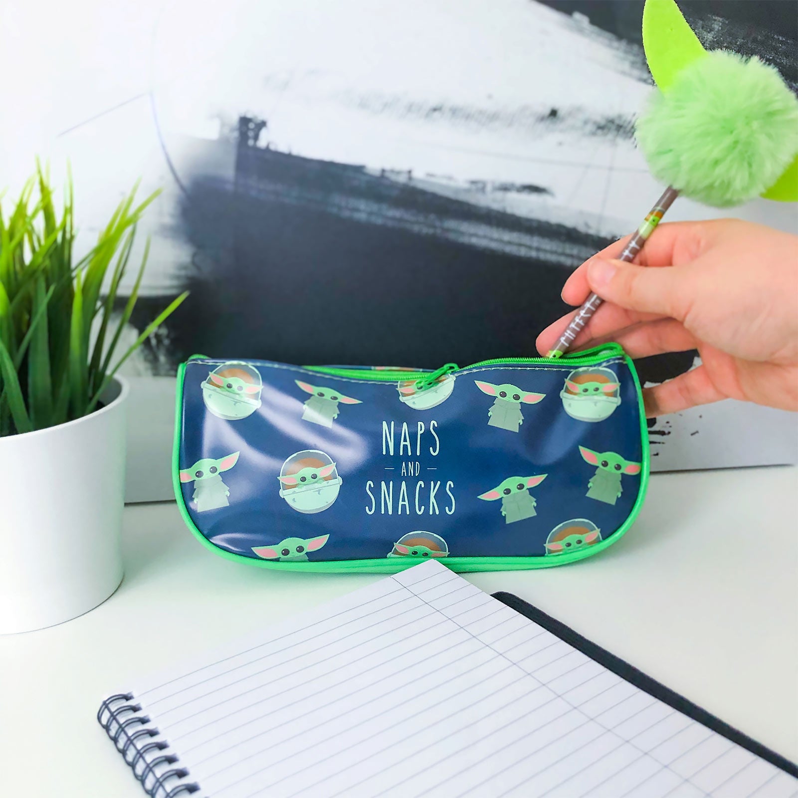 Product image The Child Naps and Snacks Pencil Case - Star Wars The Mandalorian