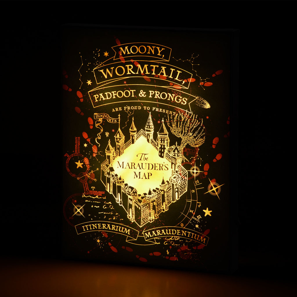 Product image Harry Potter - Marauder's Map Wall Picture with Light
