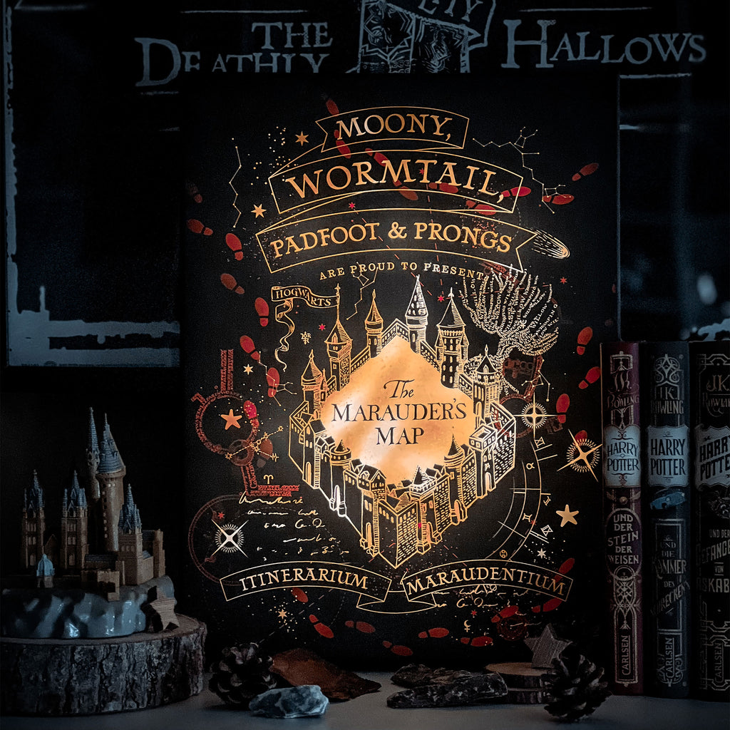 Product image Harry Potter - Marauder's Map Wall Picture with Light