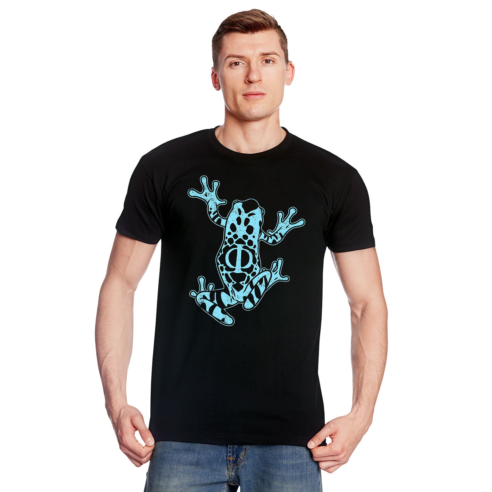 Product image Frog Glyph Code T-Shirt for Fringe Fans Black