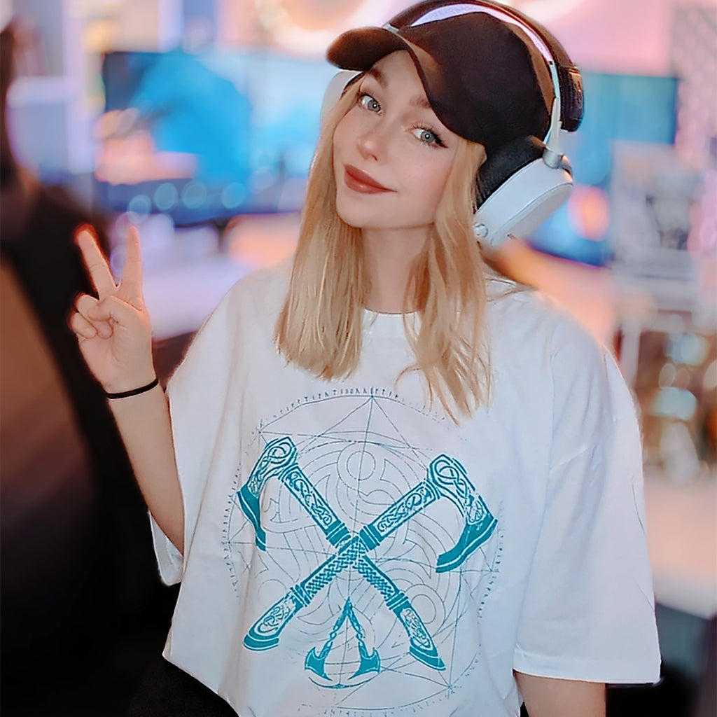 Product image Assassin's Creed - Valhalla Crossaxe T-Shirt white
