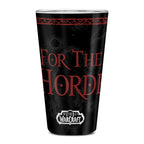 Product image World of Warcraft - Horde Crest Glass