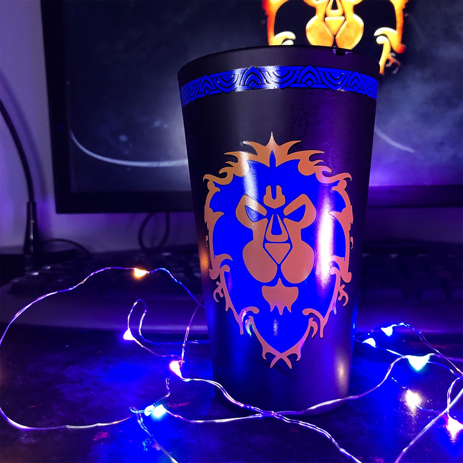 Product image World of Warcraft - Alliance Crest Glass