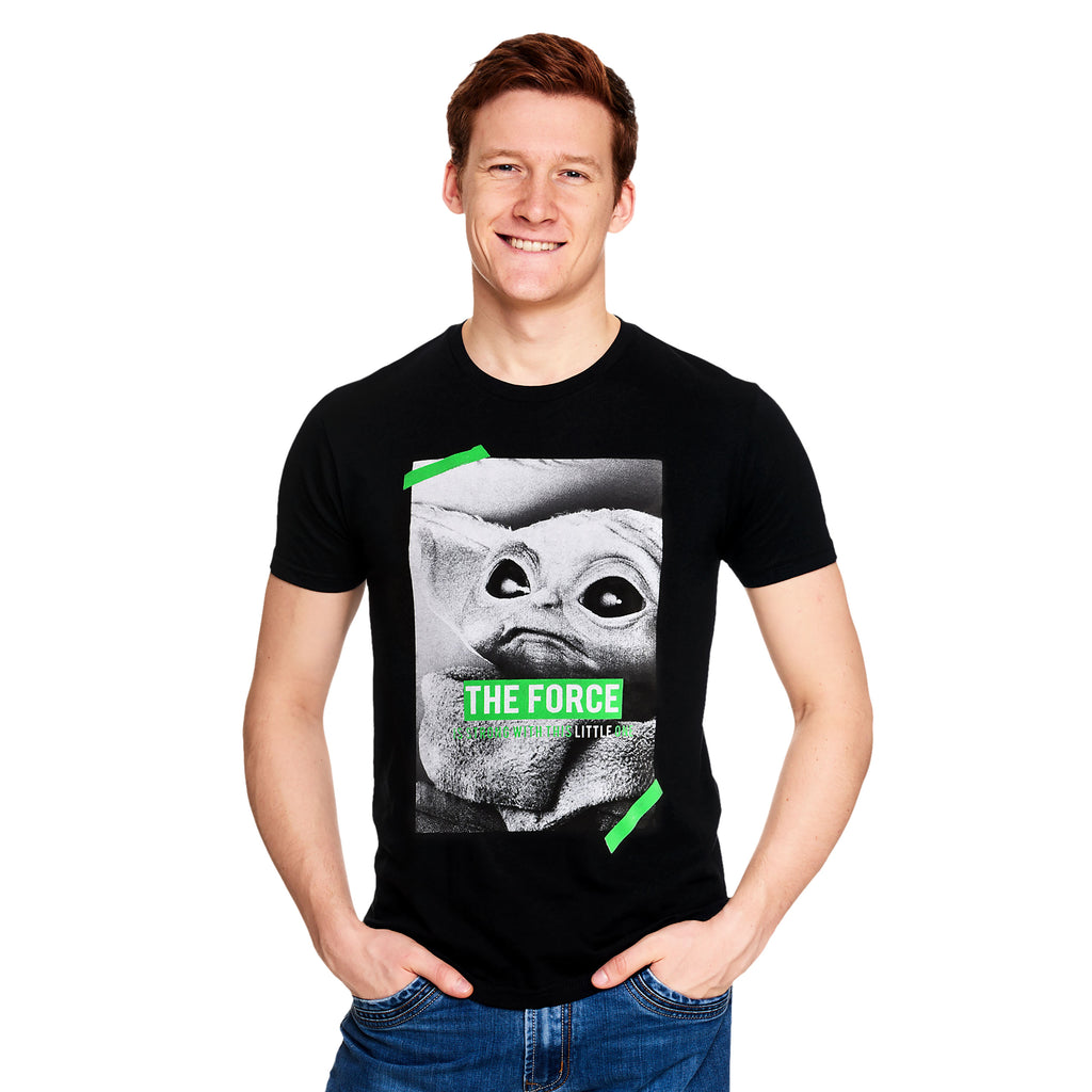 Product image The Child The Force T-Shirt Black - Star Wars The Mandalorian