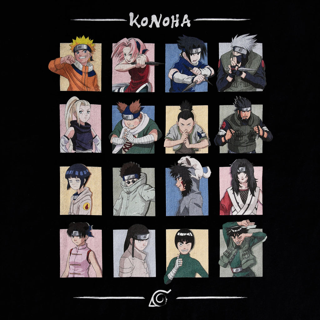 Product image Naruto - Characters of Konoha T-Shirt black