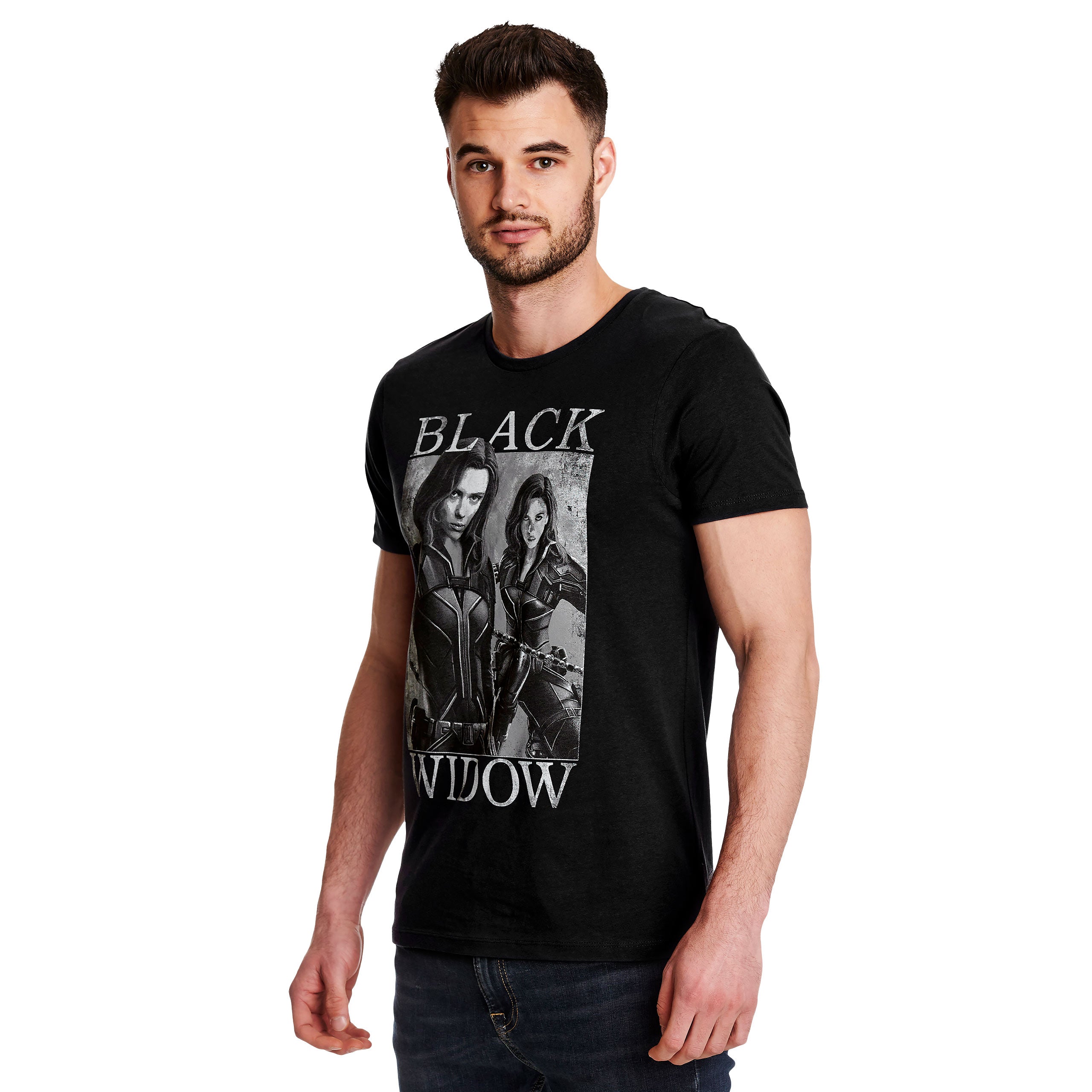 Product image Black Widow - Poster T-Shirt grey
