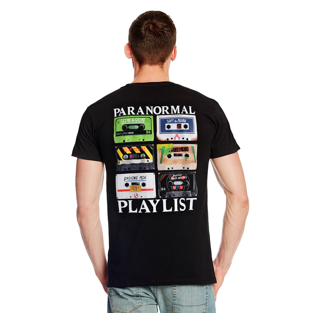 Product image Ghostbusters - Paranormal Playlist T-Shirt Black