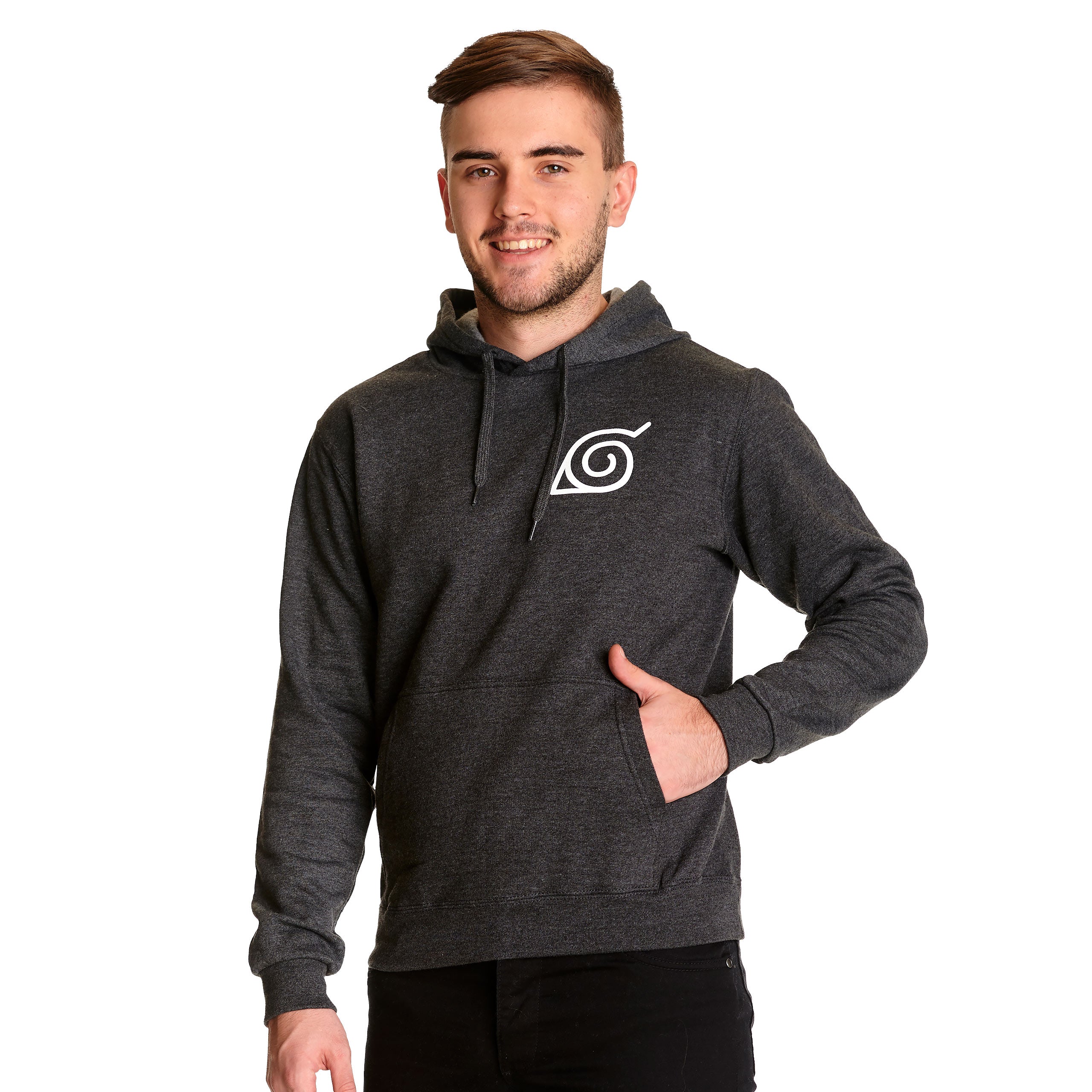 Product image Naruto - Characters of Konoha Hoodie gray