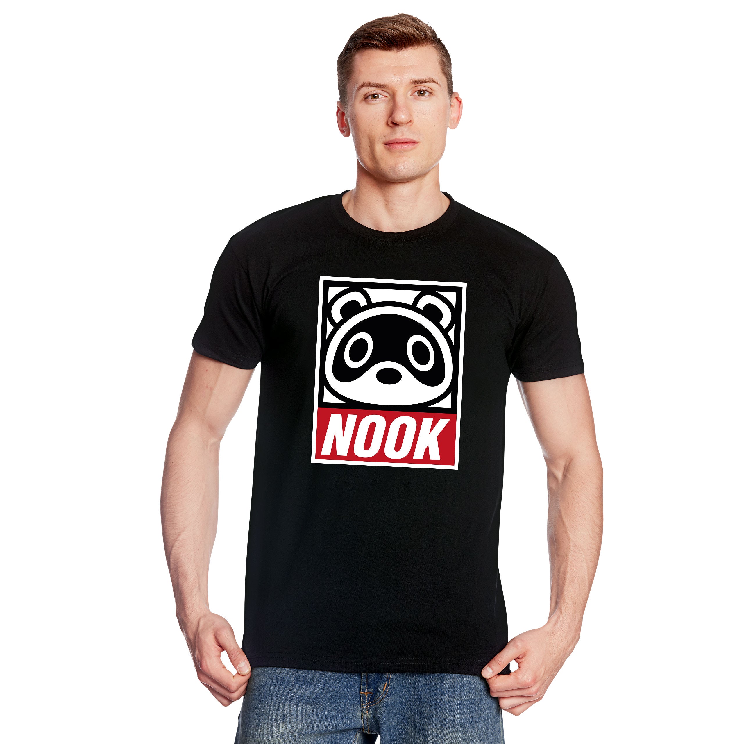 Product image Tom Nook T-Shirt for Animal Crossing Fans Black
