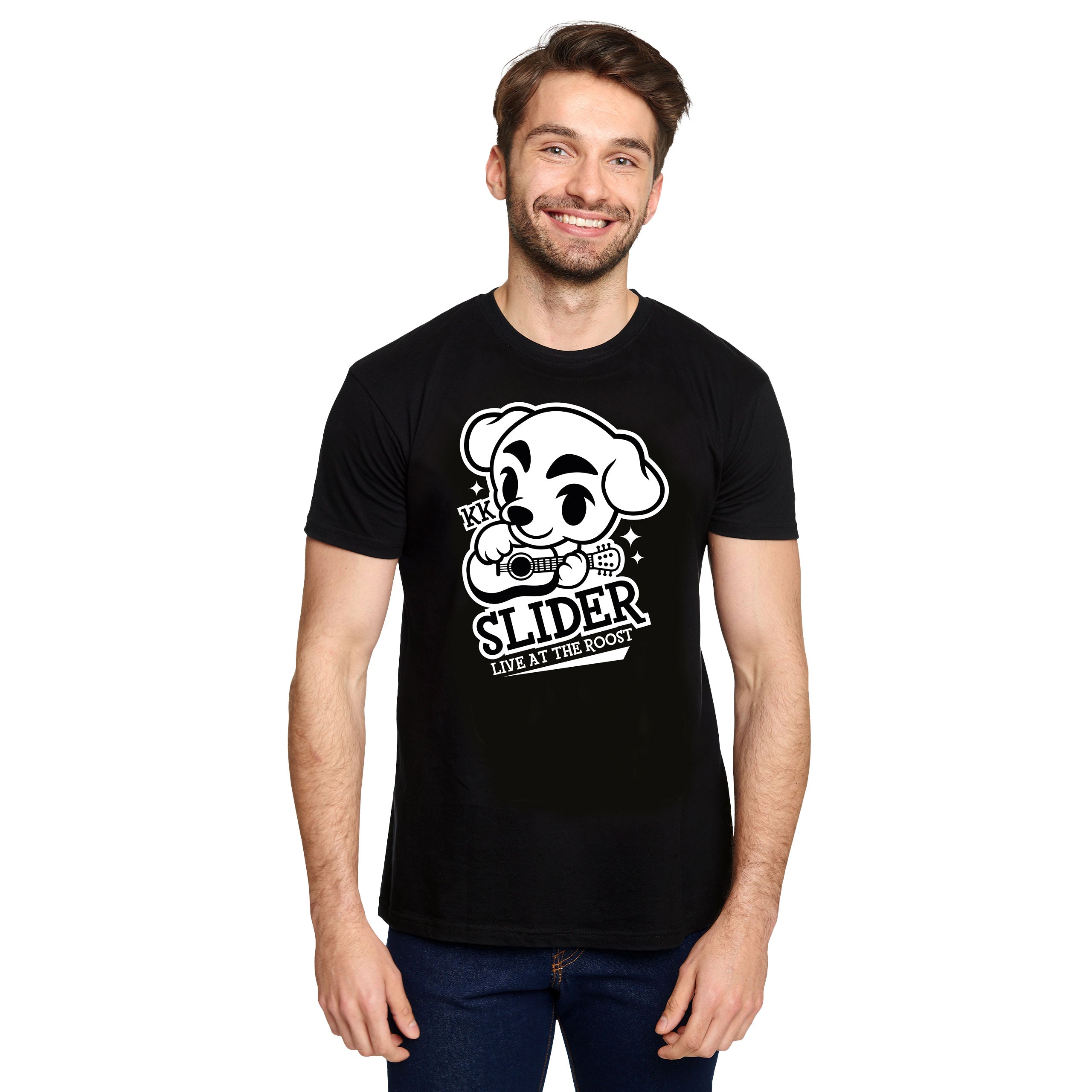 Product image K.K. Slider T-Shirt for Animal Crossing Fans Black