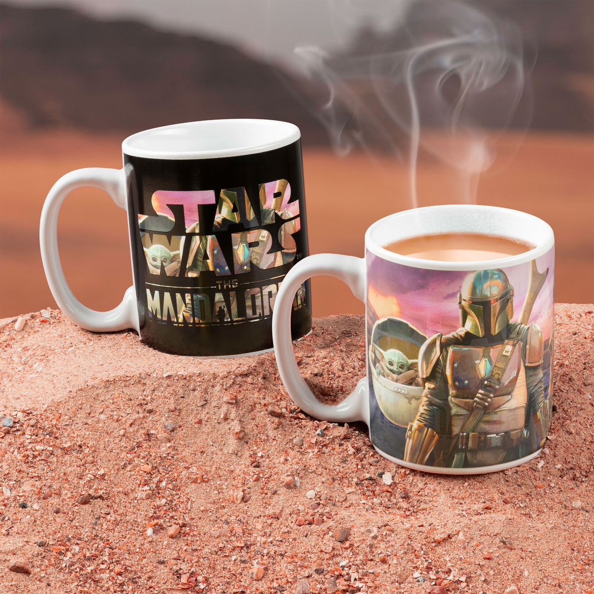 Product image The Mandalorian Collage Thermal Effect Mug - Star Wars