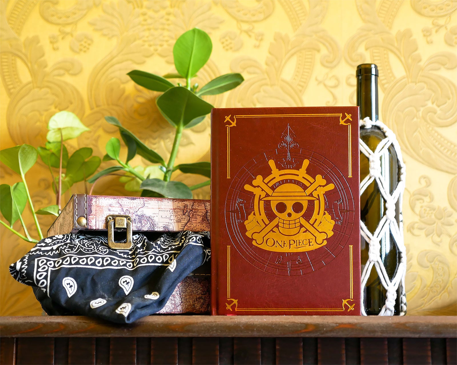 Product image Straw Hat Crew Skull Logo Premium Notebook A5 - One Piece