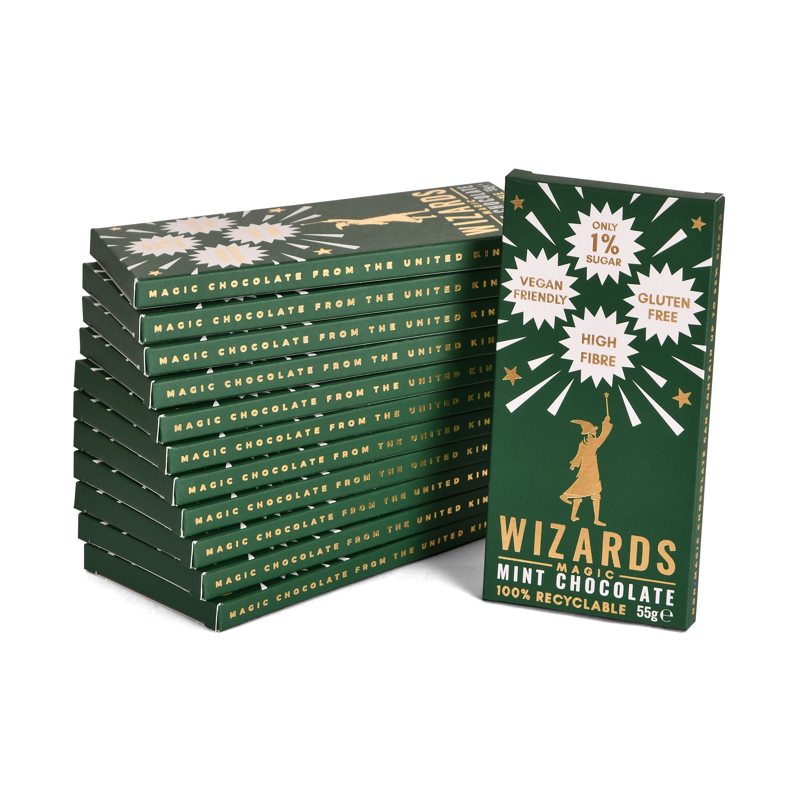 Product image Wizards Magic - Mint Chocolate 12 Bars