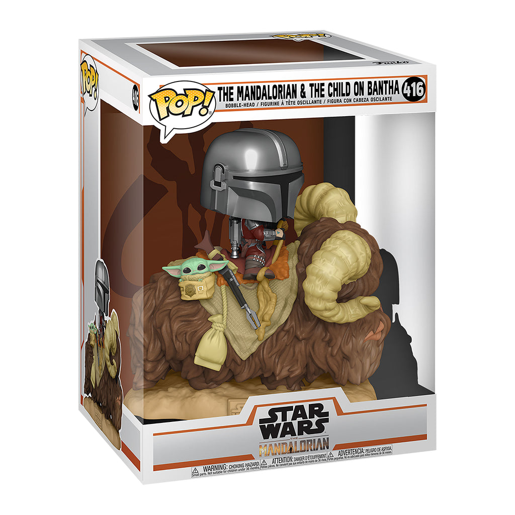 Product image The Mandalorian with The Child on Bantha Funko Pop bobblehead figure - Star Wars