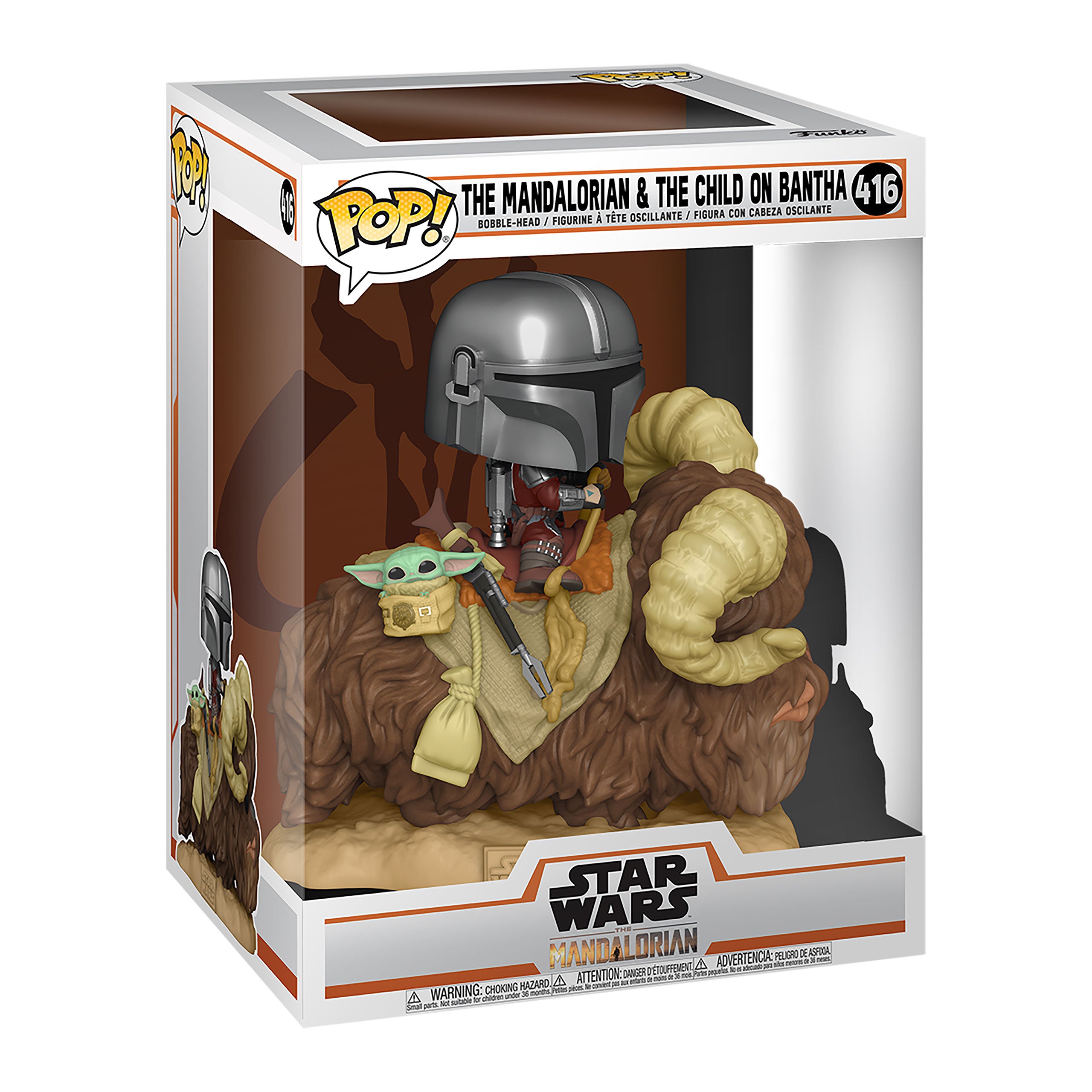 Product image The Mandalorian with The Child on Bantha Funko Pop bobblehead figure - Star Wars