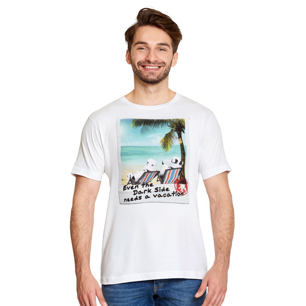 Product image Star Wars - Dark Side Vacation T-Shirt white