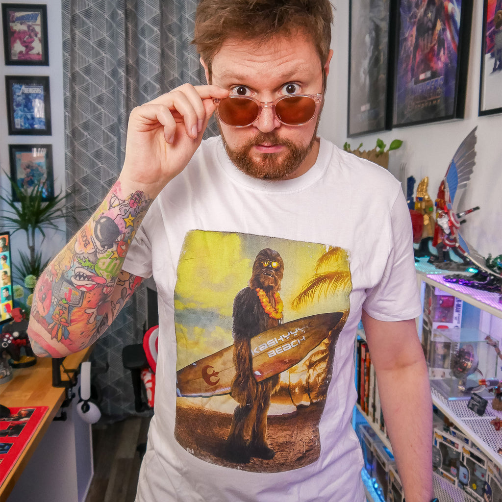 Product image Star Wars - Wookiee Surfer T-Shirt white