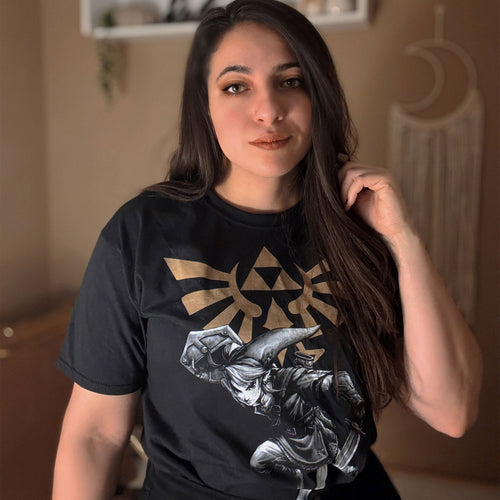 Product image Zelda - Link Battle T-Shirt black