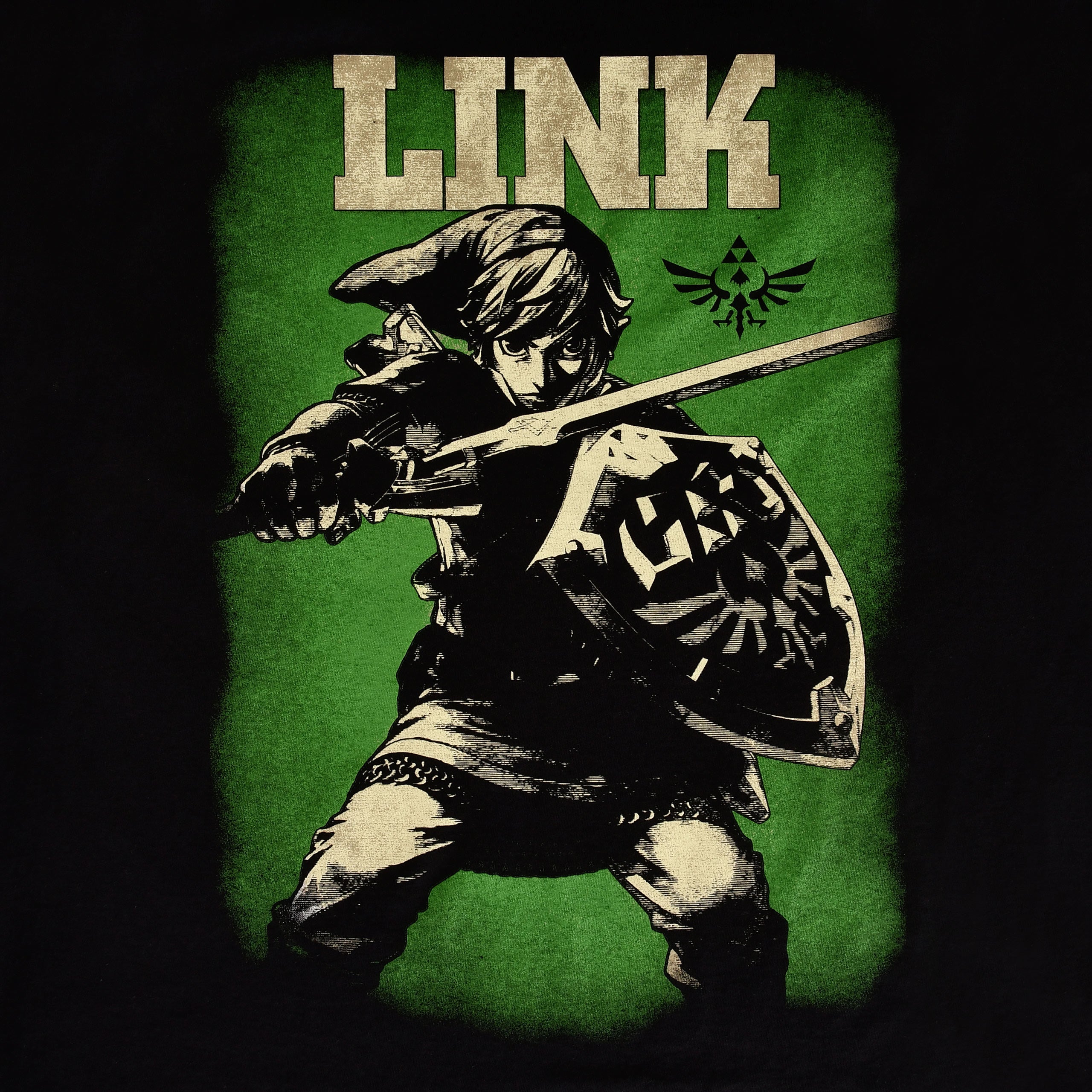 Product image Zelda - Link Hero of Hyrule T-Shirt Black