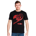 Product image Fairy Tail - Logo with Natsu T-shirt black