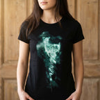 Product image Snape Patronus Always Women's T-Shirt Black - Harry Potter