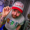 Product image Marvel - Logo Baseball Cap grey-red